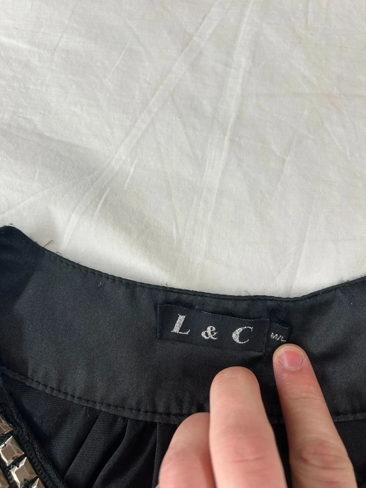 Top preto vintage l&c – photo 5